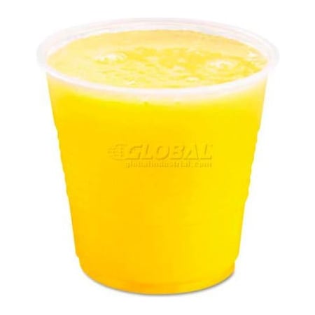 Dart Conex Translucent Plastic Cold Cups, 10 oz. 25 Bags of 100 Cups DCCY10